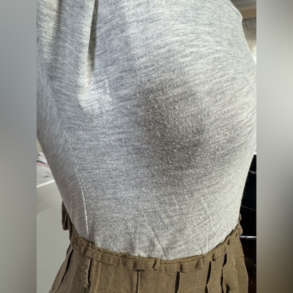 Forever 21 Grey & Dark Beige Mini Dress Size S - Picture 5 of 10